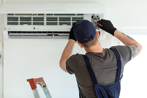 Air filter replacement and cleaning